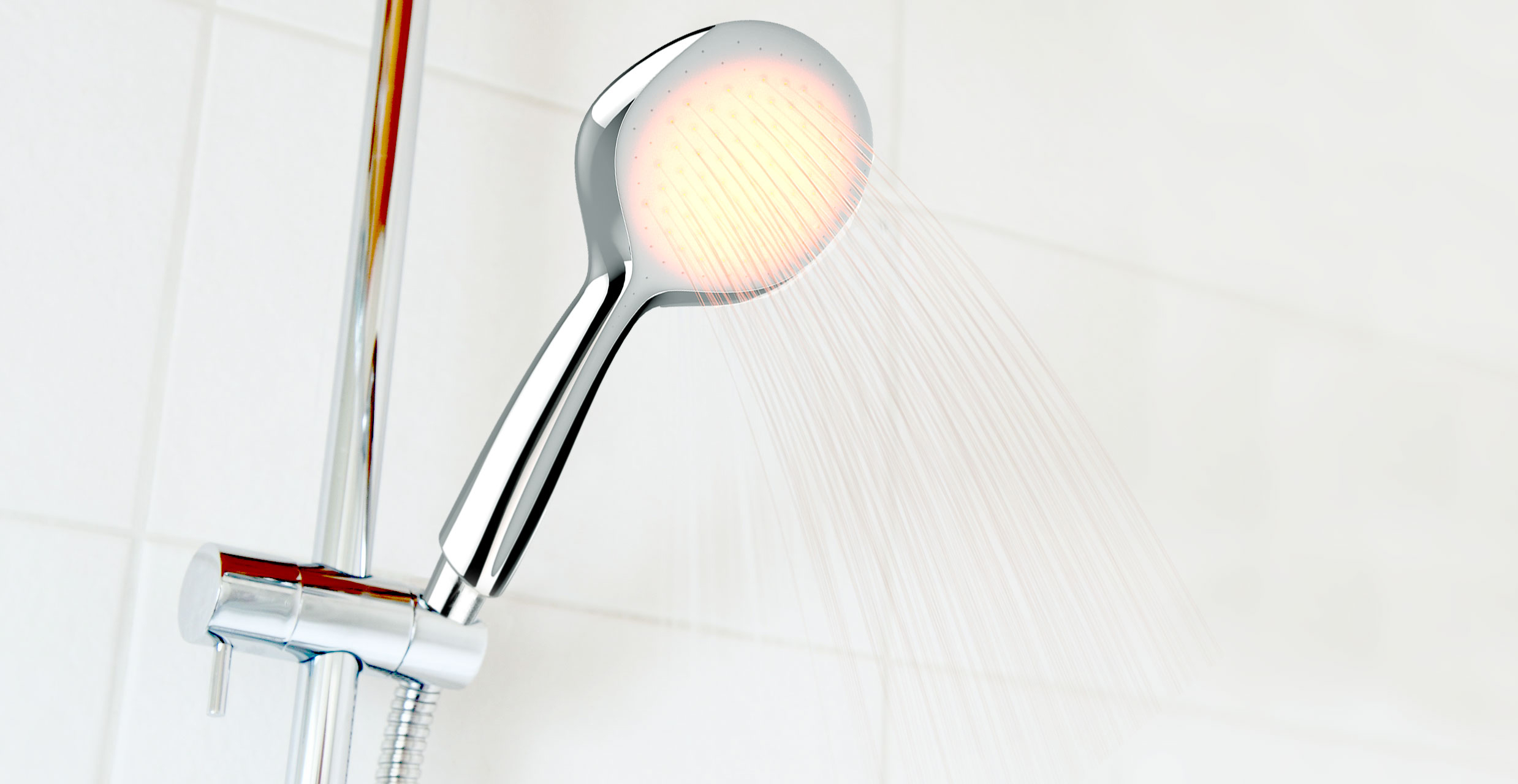 Nouveau design pour la douche connectée